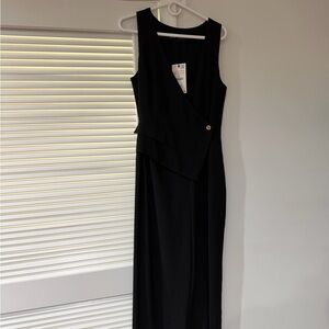 Zara Black Asymmetrical Dress